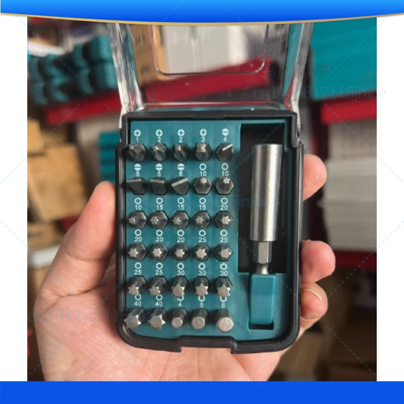 For Makita B-45406 Combination Bit 31 Piece Set Cross Yoshi Hex Extension Rod Bit Sleeve