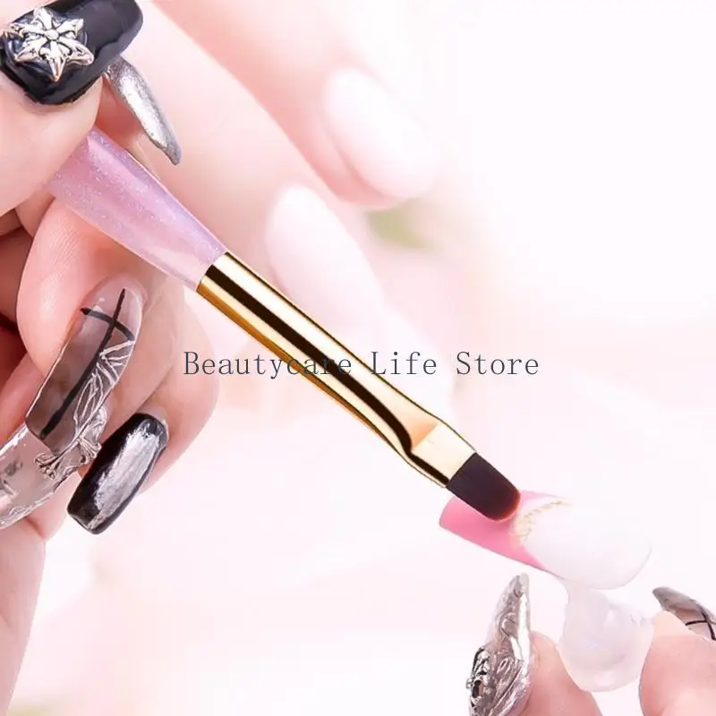 

652C 4pcs Nails Art Brushes Set Polish Painting Tools for Fingernail Linerand DottingSuitable for Beginners and Experts