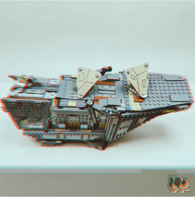 new Popular 1683pcs Star Interstellar Desert Gobi Heavy Armour Tracked Hauler, Desert Giant Beast Building Block Set