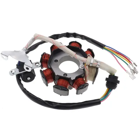 8-polig spole AC tändmagnetstator för CG125-8 150cc 250cc Motocross ATV 12 best sales kors 250cc - №1