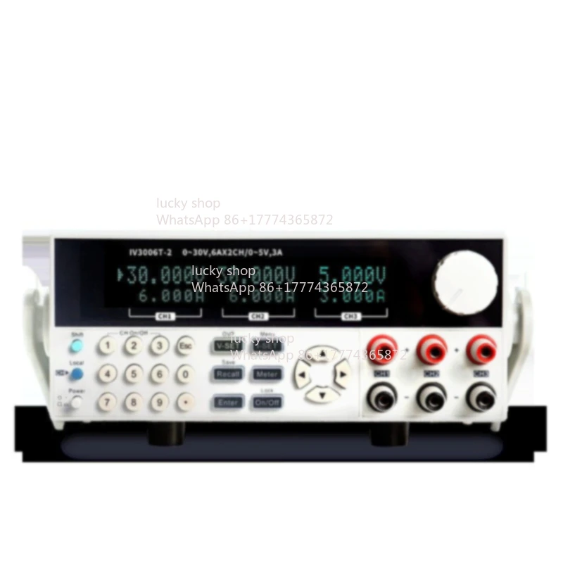 

Многоканальный программируемый регулятор IV3006T-2, линейный, трехканальный, регулируемый, DC 1мВ/1мА, 30В 6А