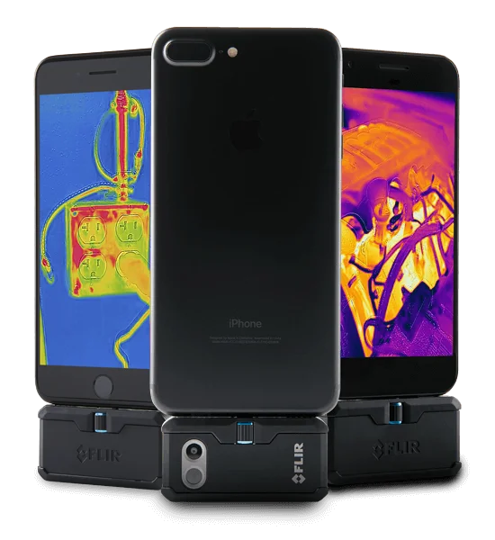 FLIR ONE PRO Infrared Thermal Imager Imaging Camera for IOS Android Phones Thermal Imaging Temperature Detector