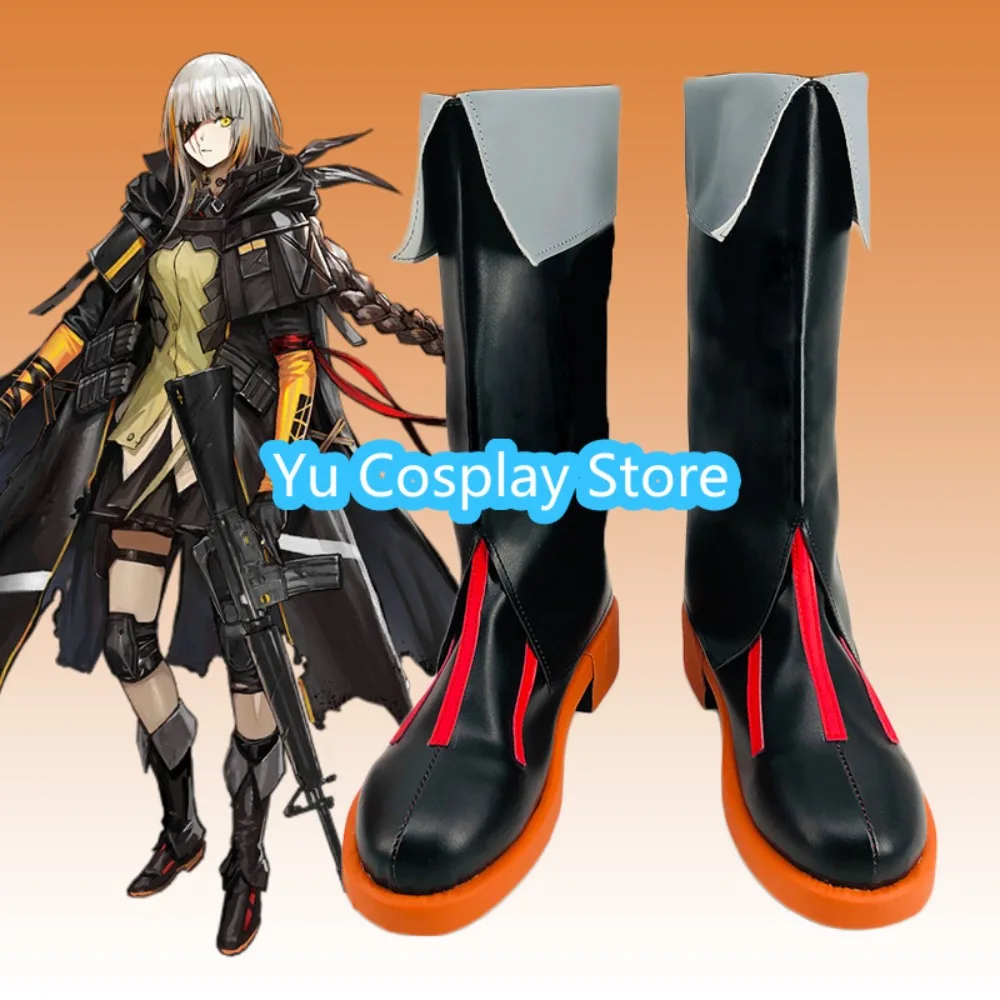 

Yu Косплей-магазин, обувь для косплея Frontline для девочек, обувь для ролевых игр в стиле аниме, ботинки для Хэллоуина