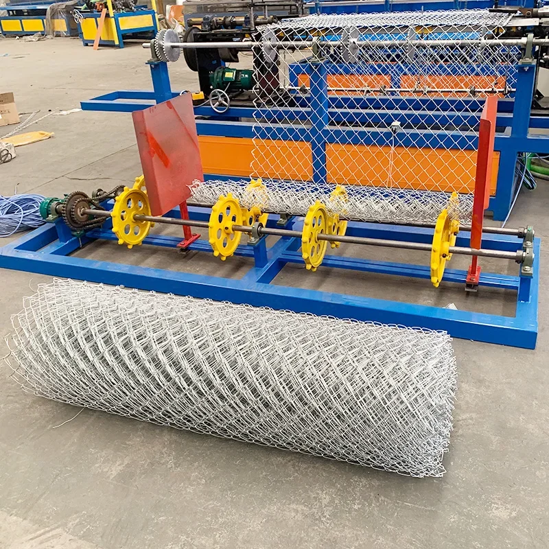 

Hot sales wire mesh making machines easy to operate chain link fence machinery