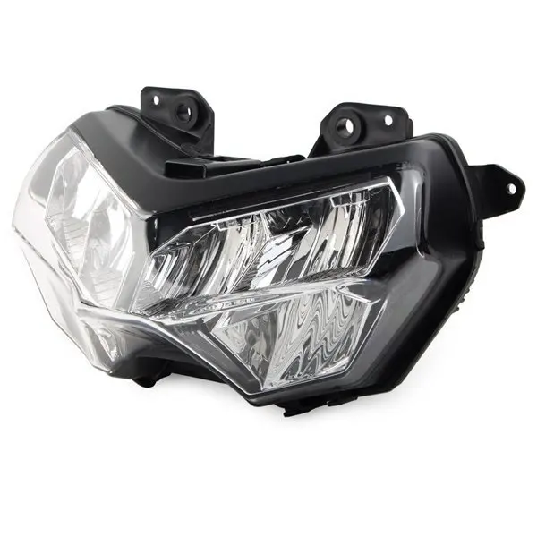 Aftermarket Replacement Motorcycle Headlight Assembly for Z400/Z650/Z900 LED Front Light 4 Lenses New 1 Year Warranty