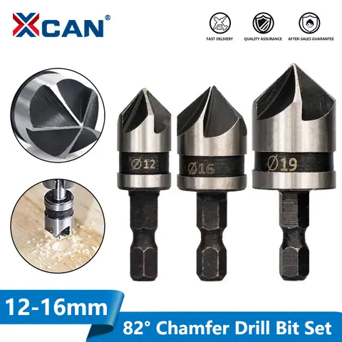 82 Degree Chamfer Drill Bit Set xcan
