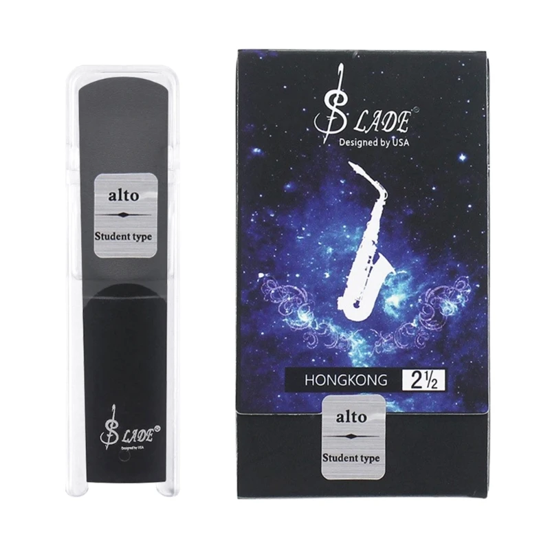 

1 Piece Black Clarinet Alto Saxophone Sax Reeds Size 2.5 Strength 2 Alto Saxophone Reeds Alto Sax Saxophone Reeds