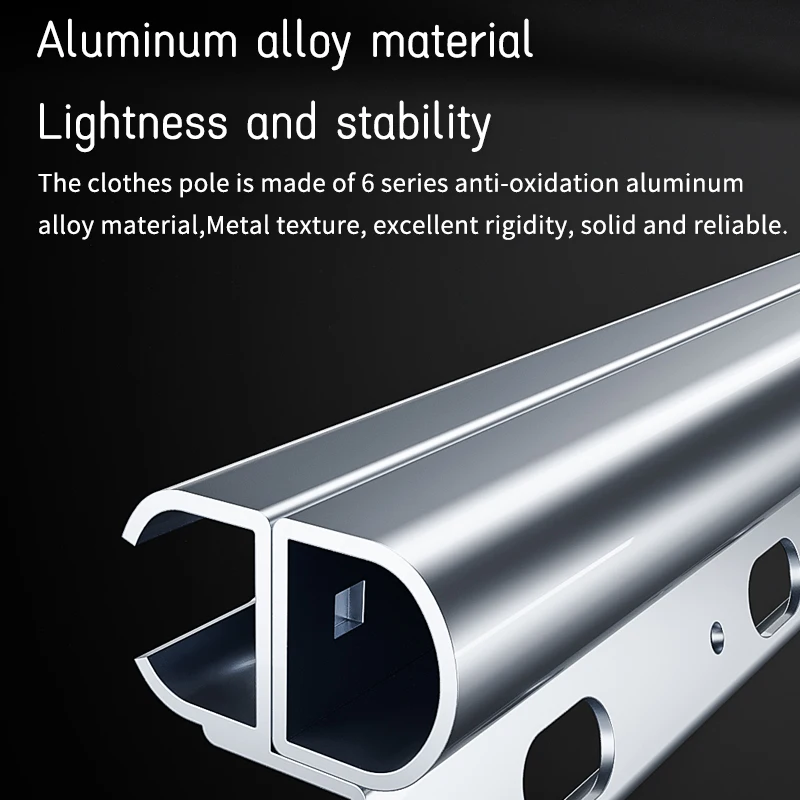 منتجات المنزل الذكي مجفف ملابس كهربائي للسقف متعدد الوظائف رف ملابس لرفع الشرفة 45 كجم