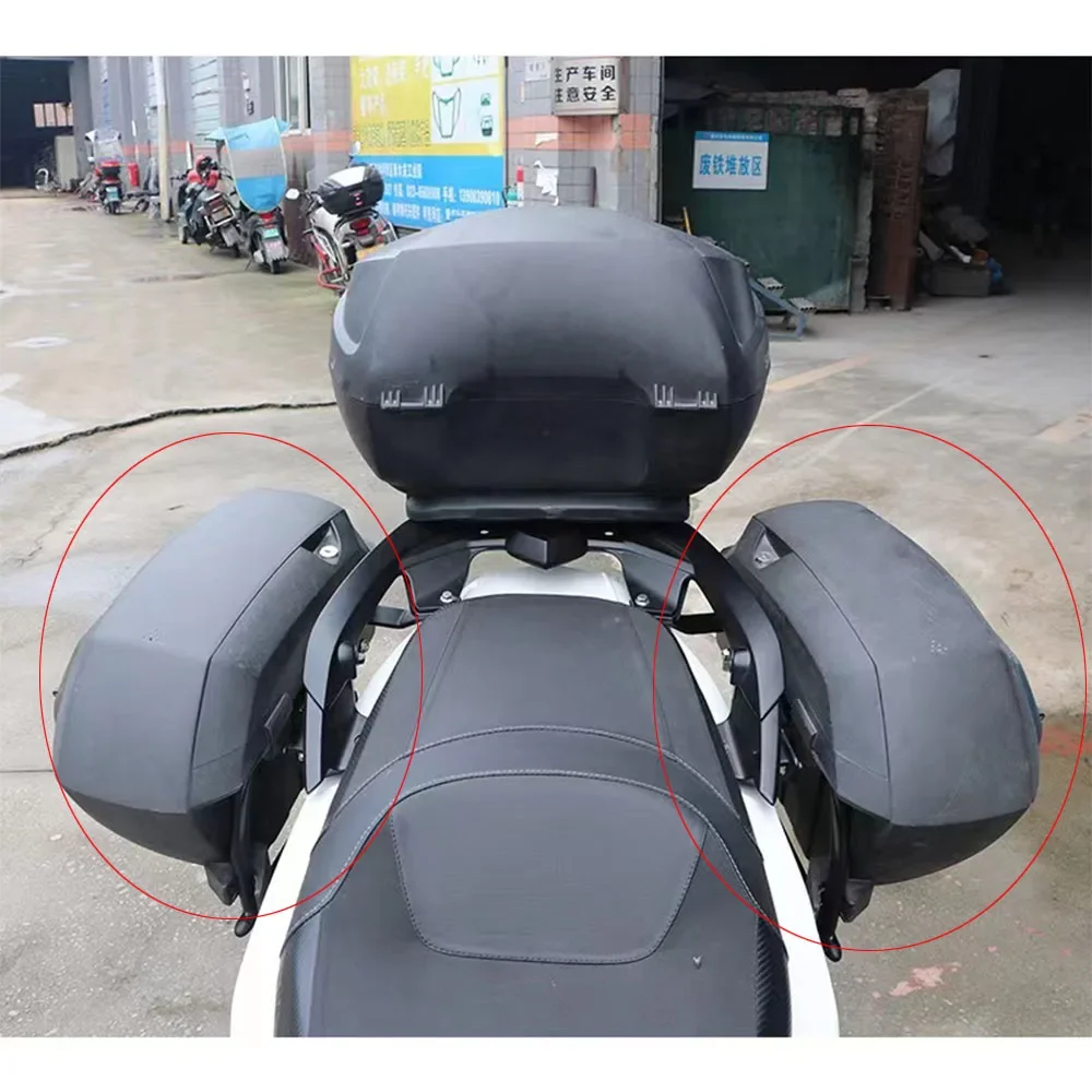 

New Motorcycle Fit Daelim XQ 125 Side Box Bracket Aluminum Alloy Saddlebag Bracket For Daelim XQ 125/ XQ1125/ XQ 250 XQ125