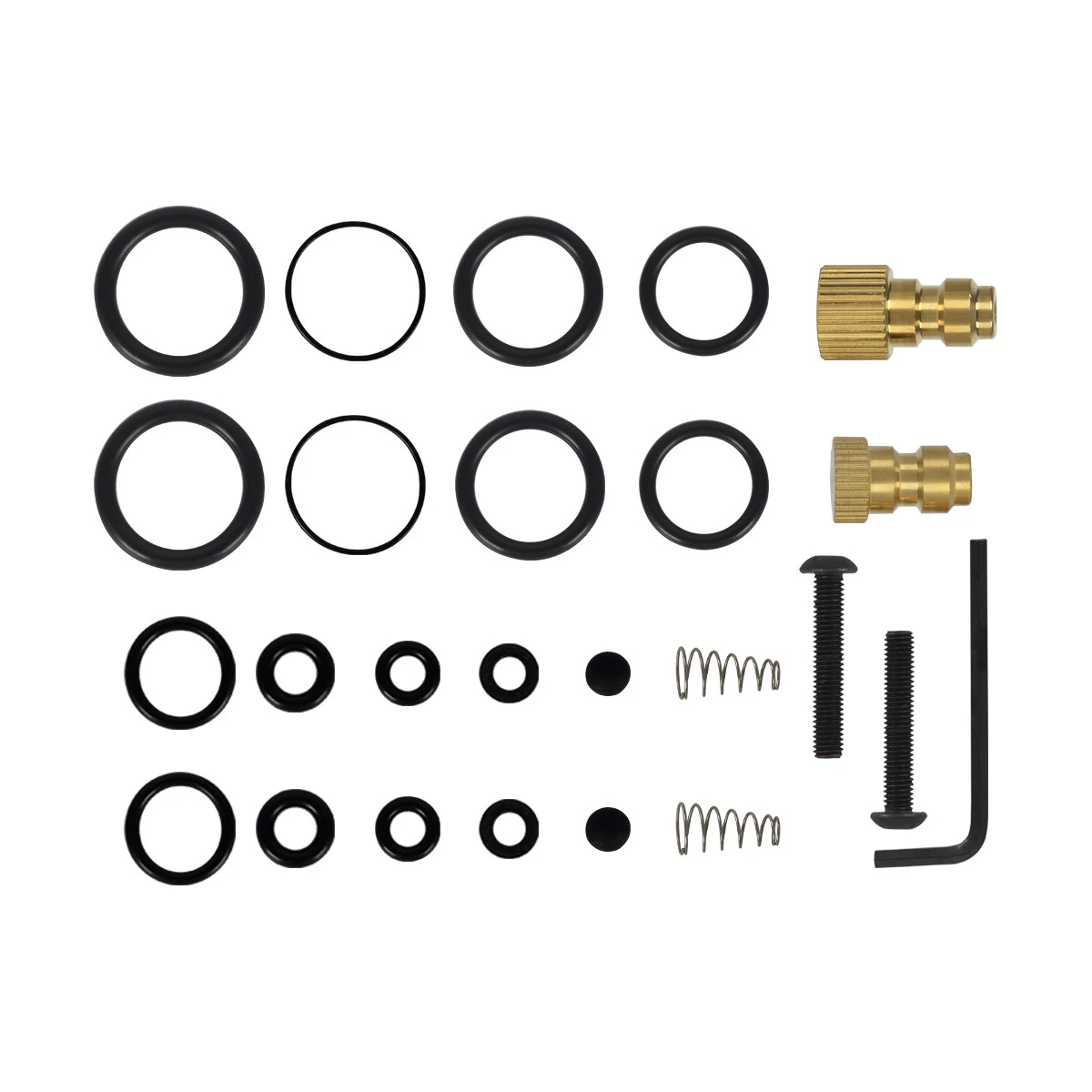 

Ремкомплект насоса высокого давления 30 МПа, универсальный набор инструментов для обслуживания велосипедного насоса и воздушного компрессора