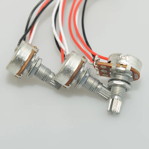 Imagen 2 del producto El circuito de preamplificador de ecualizador pasivo y activo de 3 bandas Bass se adapta al pastilla de bajos