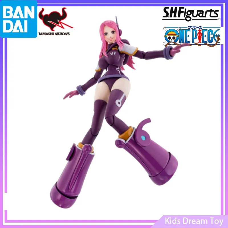 بانداي الأسهم الأصلية S.H.Figuarts ONEPIECE أنيمي مجوهرات.BONNEY-جزيرة المستقبل البيض-ألعاب شخصيات الحركة نموذج قابل للجمع