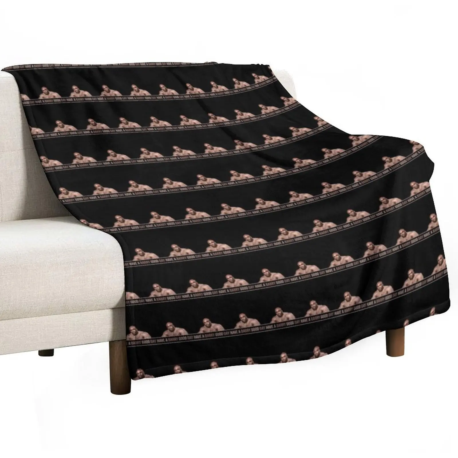 Barry Wood - Have A Barry Good Day Throw Blanket Thin Loose Kid'S Sofa Throw Travel Blankets Sofas Of Decoration Blankets