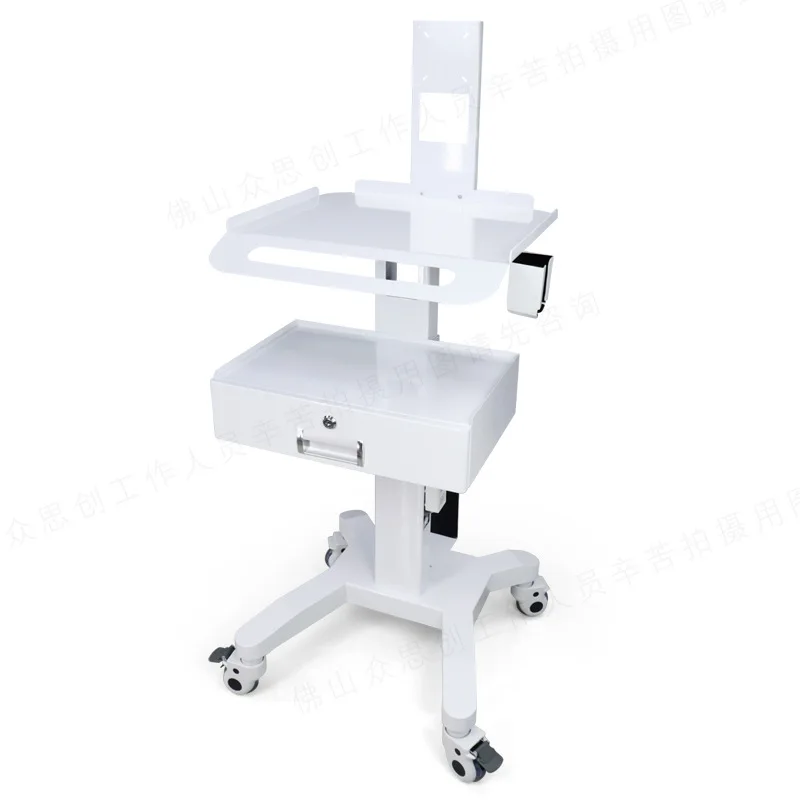 Mobile Mouth Scanning Trolley Multifunctional Instrument Instrument Trolley Dental Clinic Oral Cosmetic Equipment Laptop