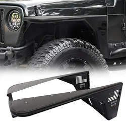 2pcs New Front Fenders Pair Set Left Right Sides for 1997-2006 Jeep Wrangler TJ