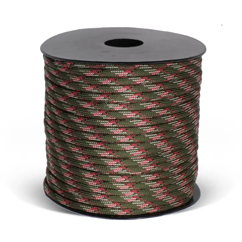 

50m Paracord 9 Strand 4mm Tactical Parachute Cord Camping Accessories DIY Weaving Rope Outdoor Survival Equipment