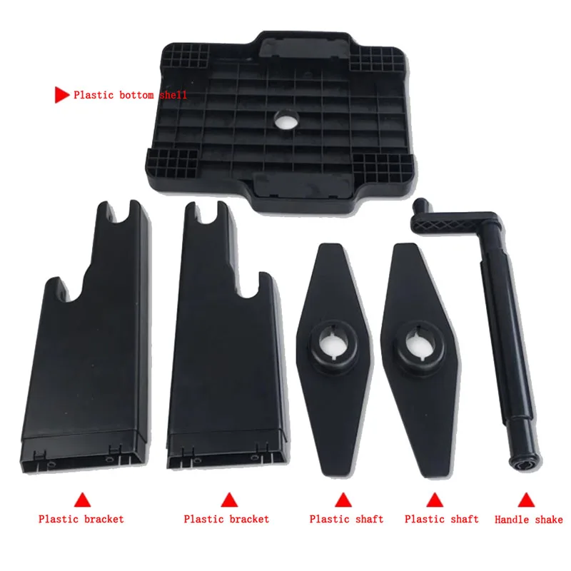 Large Roll Label Holder Manual Winding Bracket Universal Manual Crank Label Rewinder Printer External Barcode Paper Holder