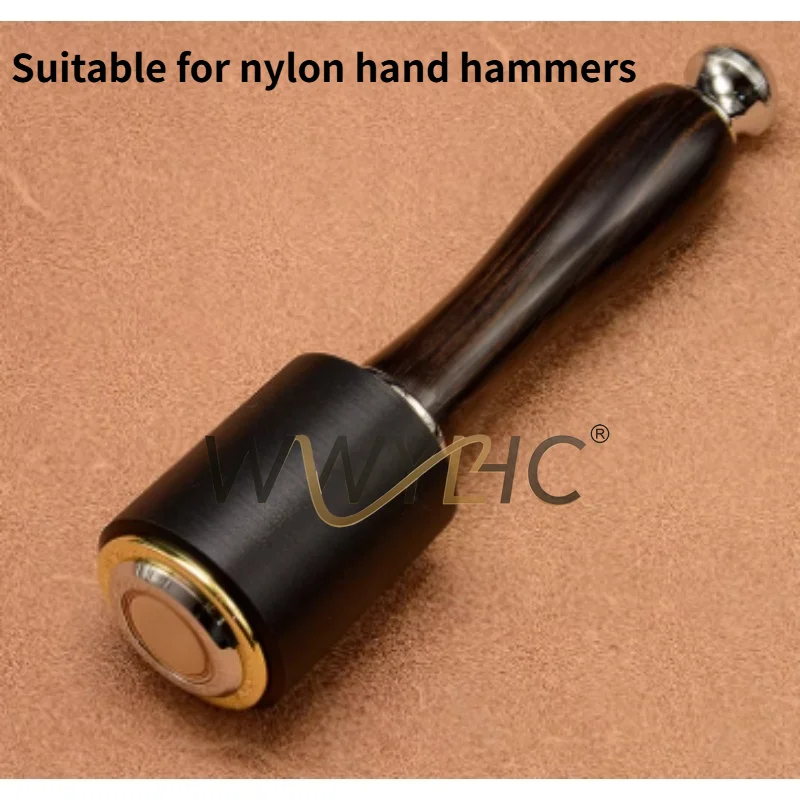 

Nylon Hand Hammer Carving Hammer Round Hammer for Leather Craft DIY