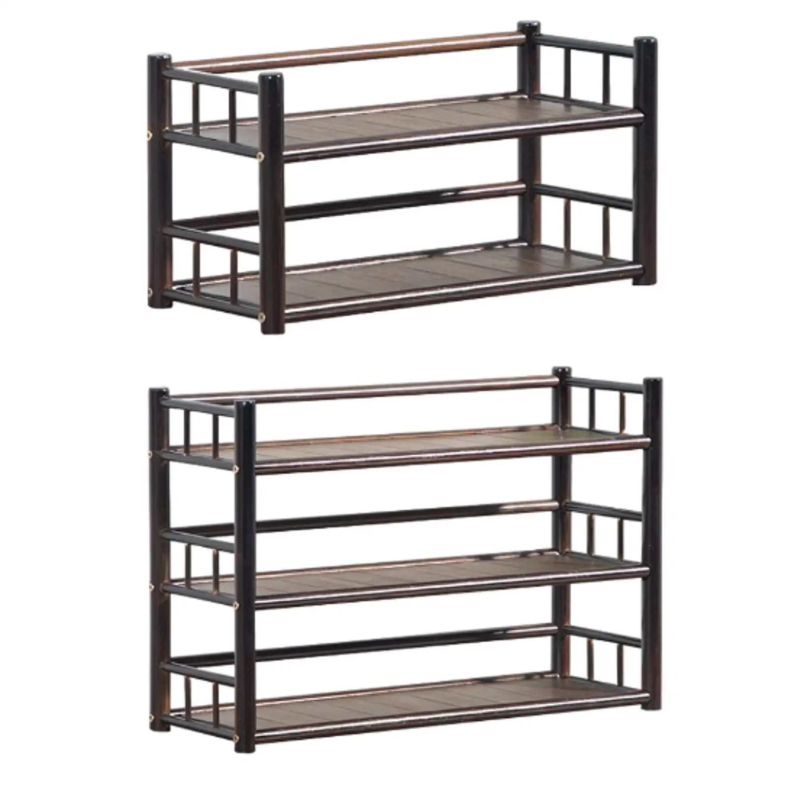 

Tabletop Display Rack Shelf Organizer Multilayer Teatop Holder Spice Rack for Dormitory Kitchen Room Home Decoration