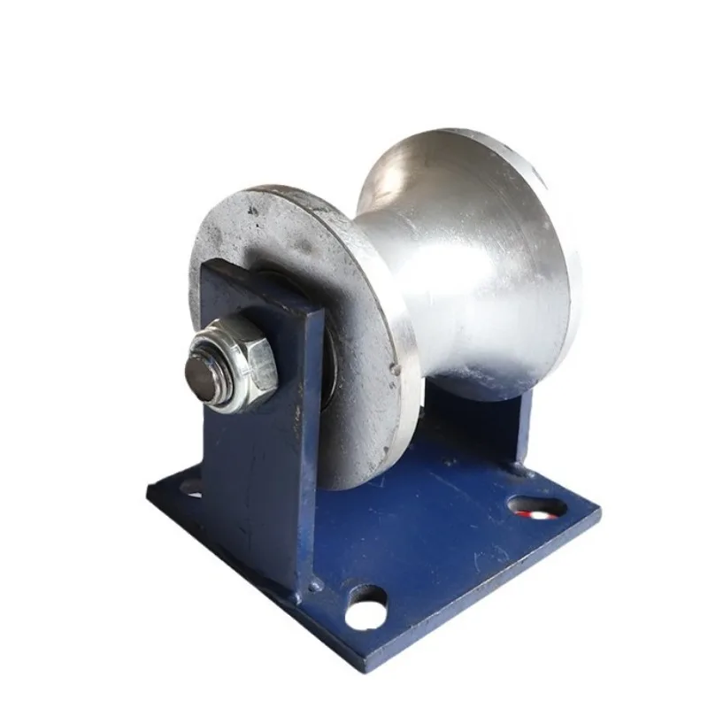 Heavy Track Wheel Cast Iron Groove Angle Slide Wellhead Construction U Type Casters Wheels Accessories