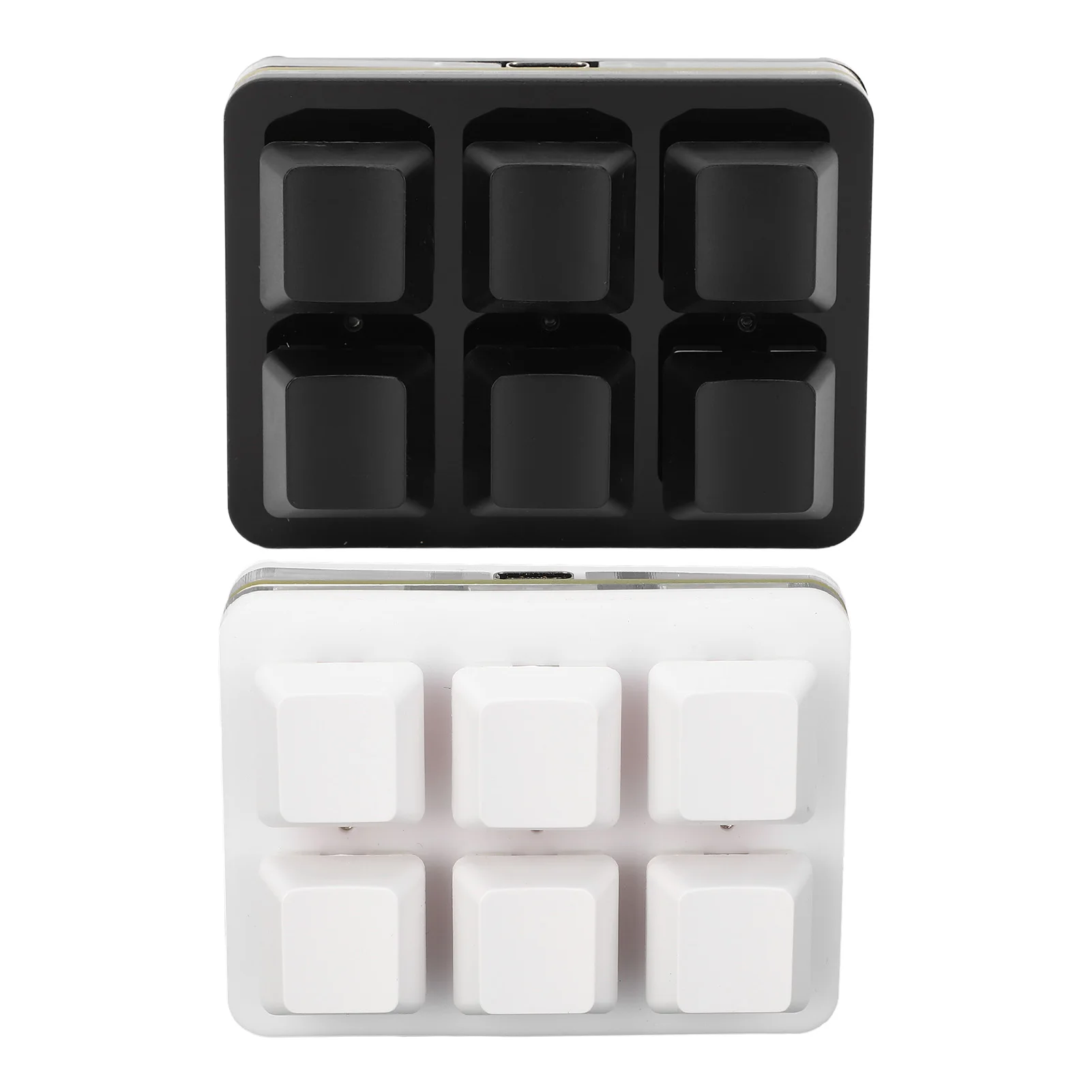 Protable Mechanical Gaming Keyboard 6 Keys DIY Programmable Red Switch Small USB Wired RGB Mechanical Keyboard for Game Office