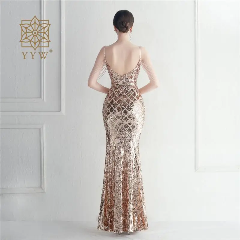 Slim Evening 2023 Women Dress Purple Sleeveless Beading Luxury Robe Backless Side Slip Sexy Wedding Ball Gown Sequins Dubai Gown