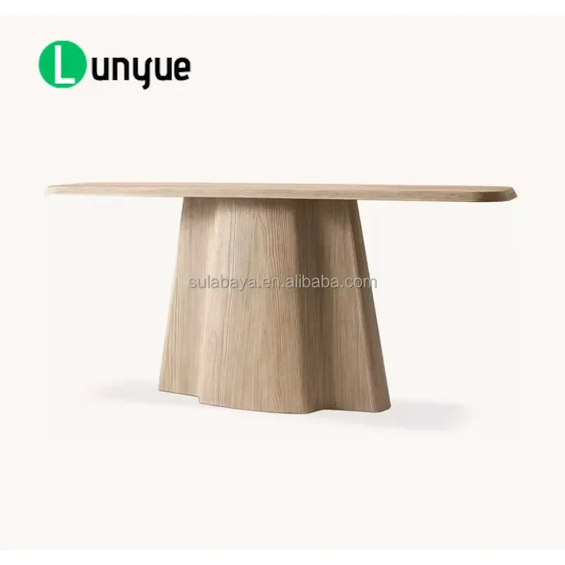 Modern Kyoto Style Console Table for Hotel Interior Decor Minimalist Entryway Furniture Sturdy Wood Design Elegant Living