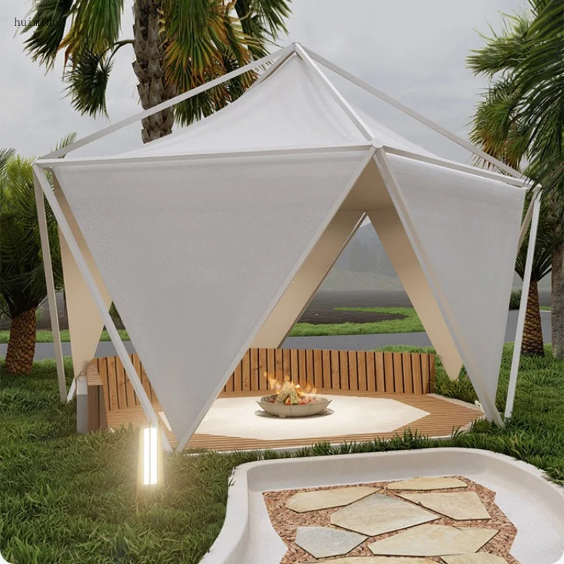 Teana Internet Celebrity Coconut Shell Outdoor Hotel Tent Outdoor Tourism Products Accommodation Restaurant Garden Room Tent