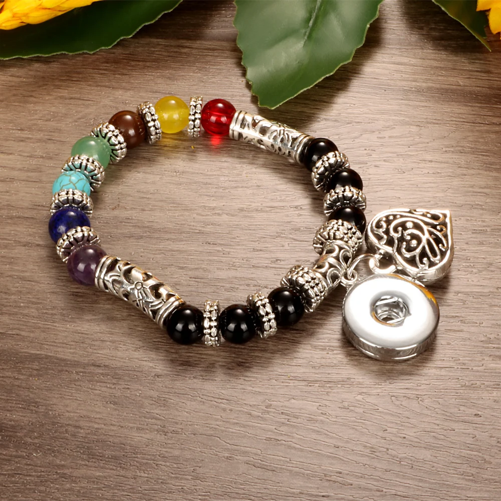 Candy Colors Planet Expandable Bead Stretch 180 Strand Bracelet 18mm Snap Button Resin Bangle Charm Jewelry Women Gift