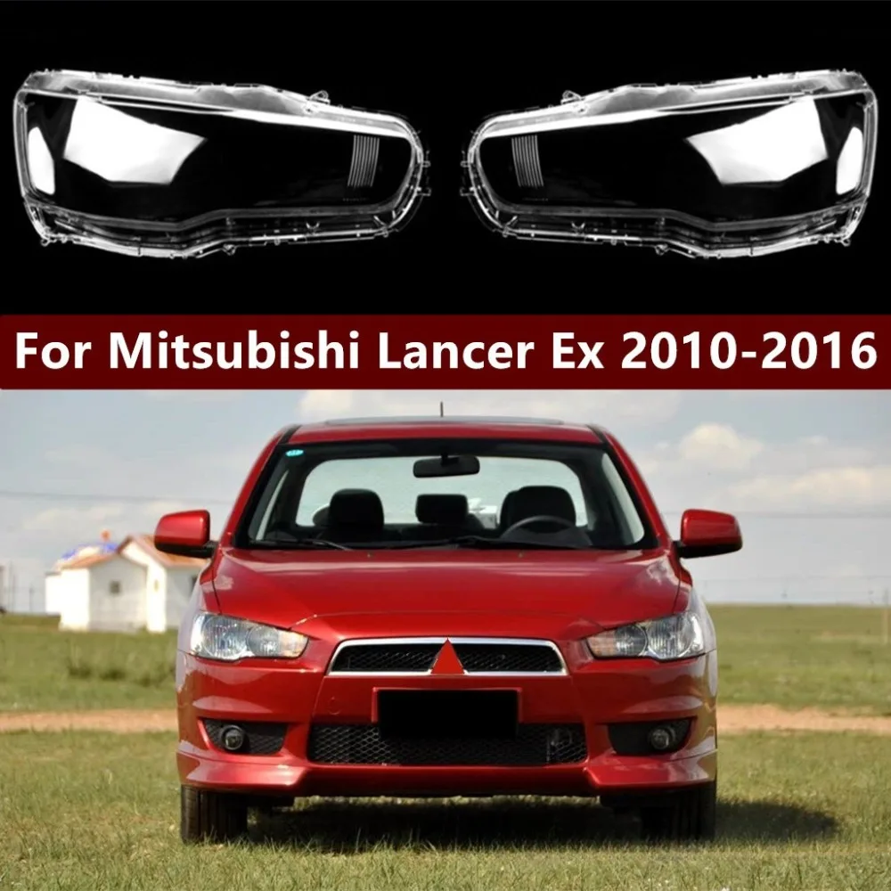 Headlight Shell Lampshade Headlamp Cover For Mitsubishi Lancer Ex 2010 2011 2012 2013 2014 2015 2016 Lamp Transparent Plexiglass