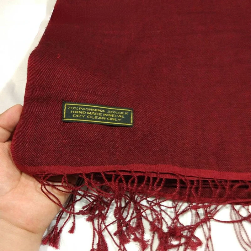 Tibetan Buddhism Lama Monk Shawl Guru Bla-ma Cassock Cashmere SILK Handmade In Nepal 250x150cm