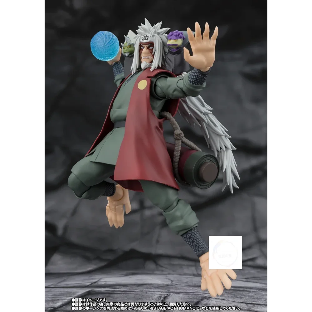 オリジナルバンダイナルト S.H.Figuarts ジライヤ隠れ葉英雄マスター賢者賢者モードセット PVC アクションフィギュアおもちゃコレクションモデル