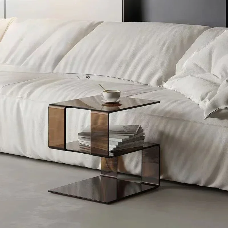 Activity Acrylic coffee table Living room small household minimalist modern transparent bedside table center table