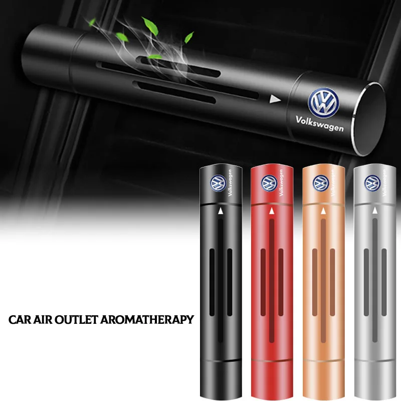 

Metal Car Inter Decoration Air Freshener Car Perfume Car Aromatherapy for VW RLINE Polo Tiguan Passat Rline Touran GTI