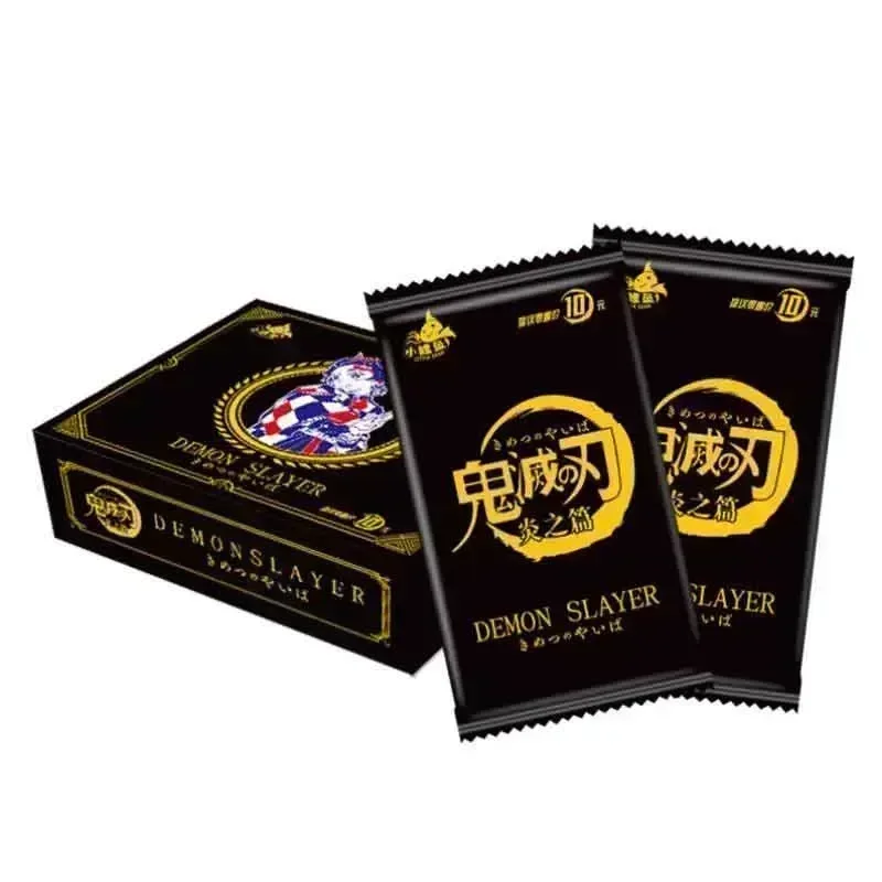 FISAPBXC Booster Deemonslayer – 192 Cartes Animées à Collectionner, 32 Packs De 6, Cadeau Manga Pour Fans D’anime