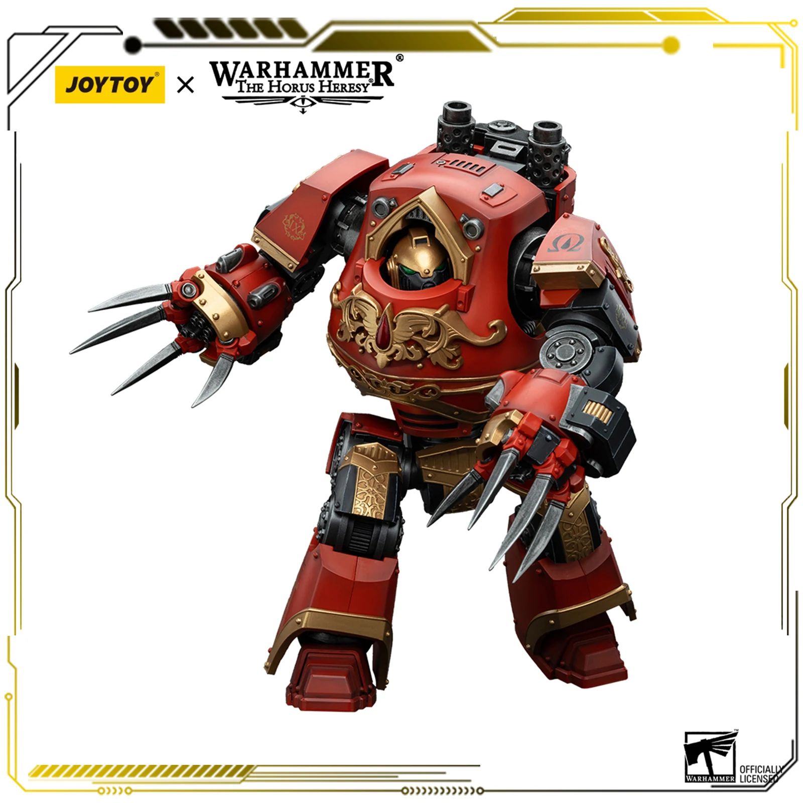 

JOYTOY Warhammer 40000 1/18 Action Figure 24cm Blood Angels Contemptor-Incaendius Dreadnought JT00737