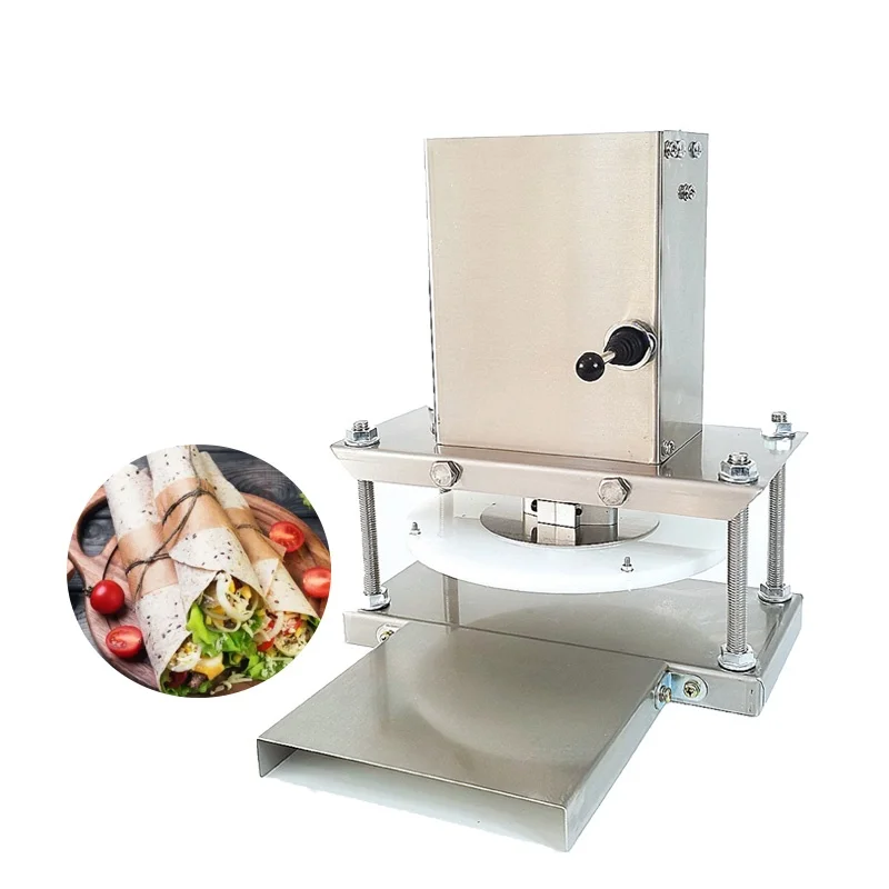 Household Electric Pizza Dough Pastry Press Machine Commercial Pizza Pressing Roller Sheeter Household