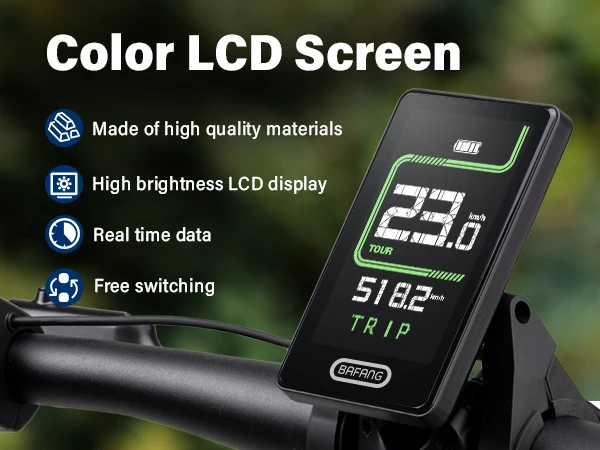 Bafang E-Bike Display 3,5 Zoll DPC020 CAN Display mit USB-Anschluss 5PIN Stecker für E-Bike Mittelmotor M620 M600 M560 M510 M420 – Detail 3