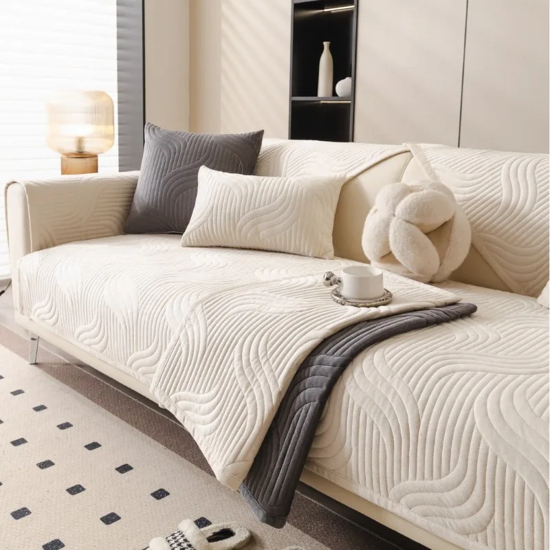 Nordic Plush Sofa C…