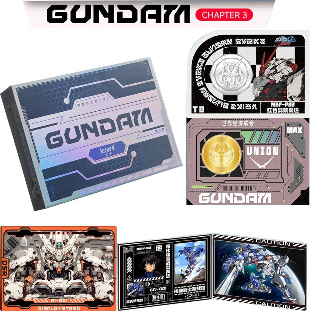 

New Gundam Collection Card Chapter 3 Figure Interstellar Apocalypse Knights on Debris Card Table Toys for Children Game Toy