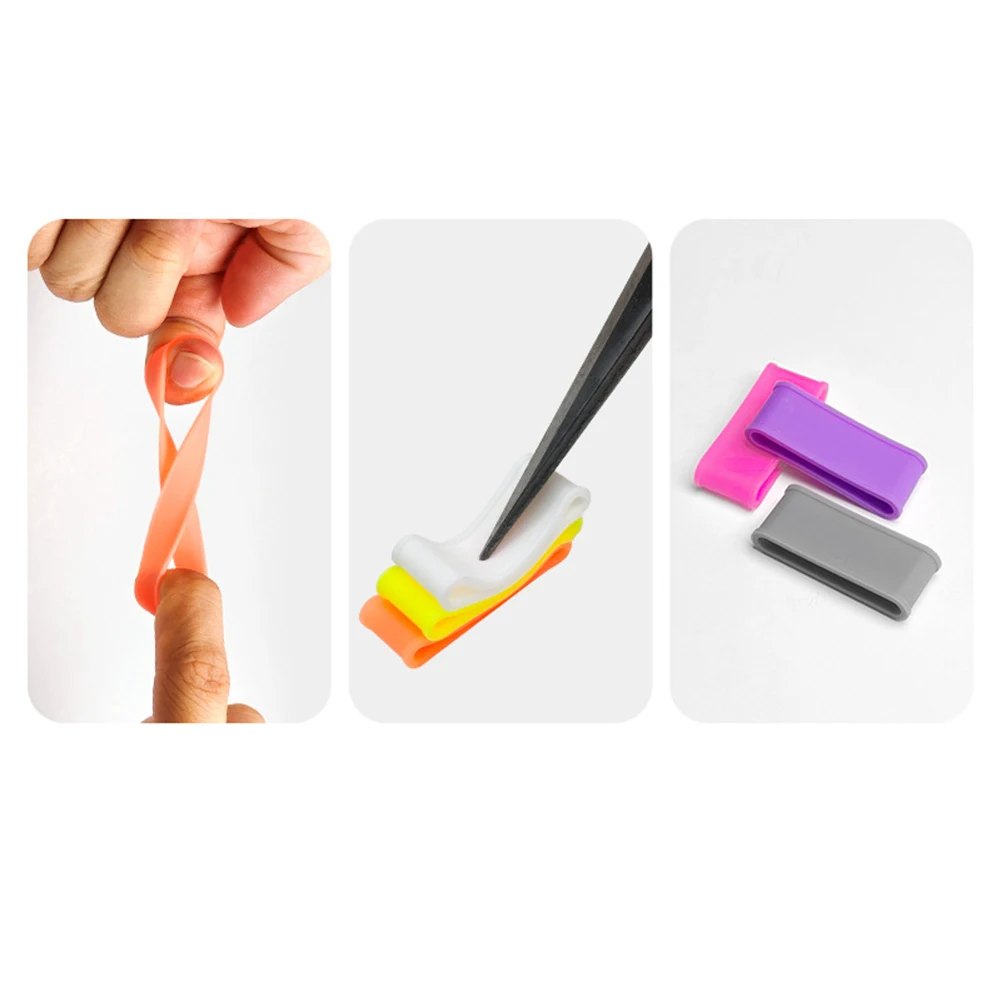 9 قطعة مضرب تنس قبضة خواتم Pickleball مجداف مضرب قبضة العصابات مضرب تنس يؤمن Overgrip حلقة التنس اكسسوارات #5