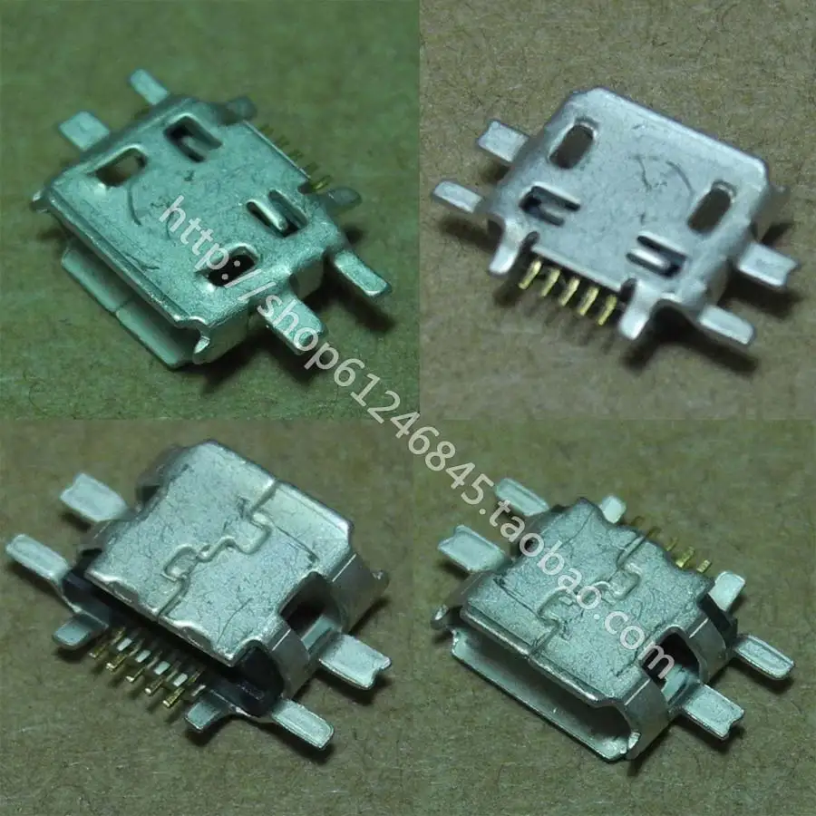 For  netbooks, tablets, mobile phone Micro USB patch data interface end plug U039 5 needle