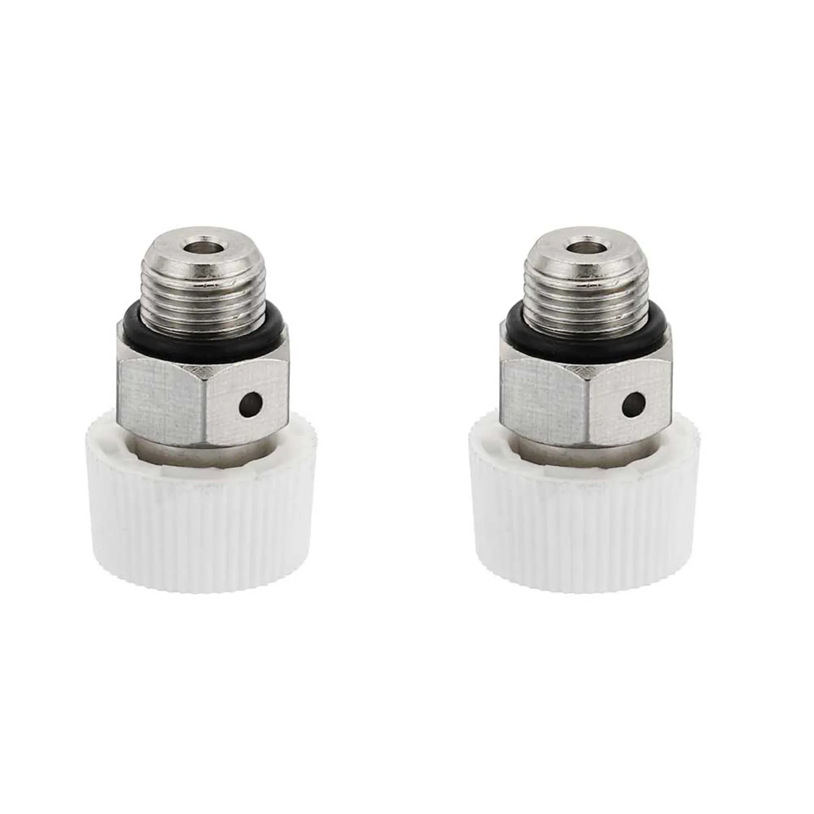 Central Heating Cooling Systems Heating Radiators Vent Valve Radiator Air Silver White Nickel Plated 2Pcs Air Vent