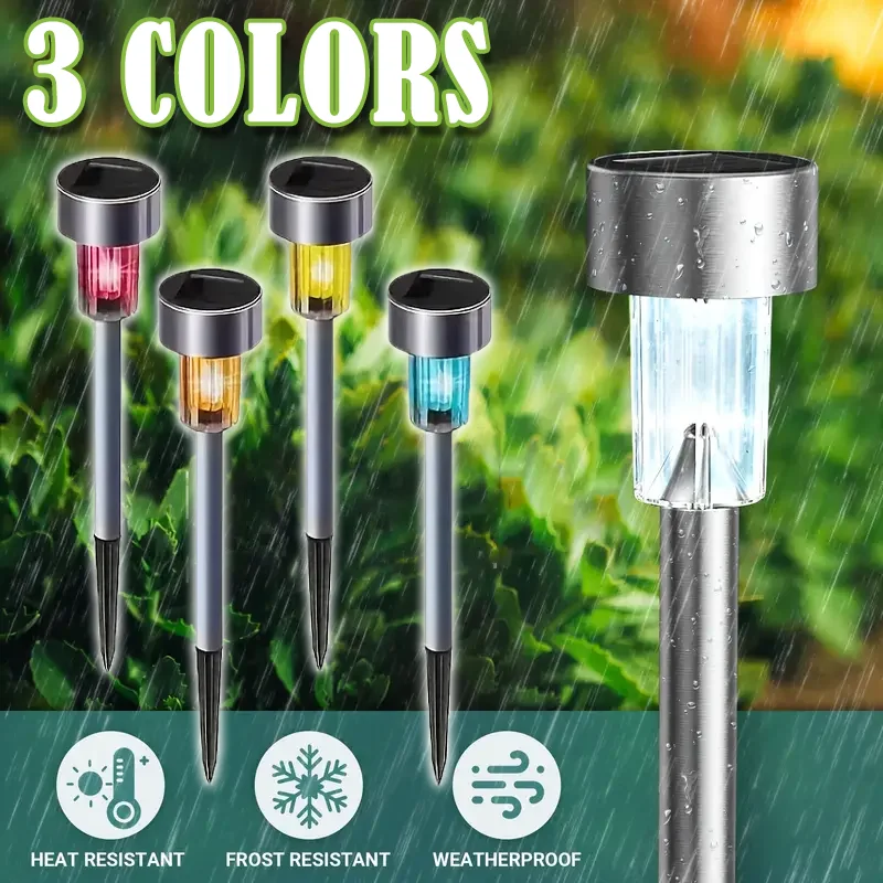 

Outdoor Solar Lights Waterproof Garden Lamp Landscape Path Lights for Yard Backyard Lawn Patio Decoration Outdoor Light