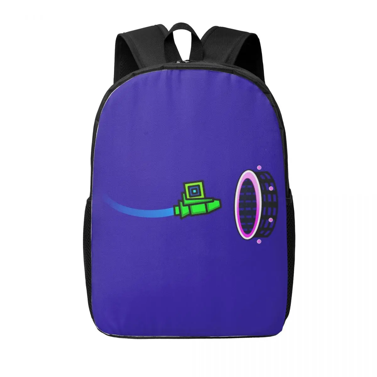 

Женские рюкзаки Geometry Dash, сумка для книг для мальчиков и девочек, модные студенческие школьные сумки, портативный дорожный рюкзак, сумка на плечо