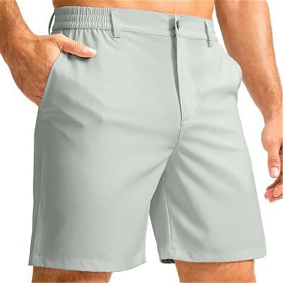 

Men's Hiking Shorts Lightewight Casual Shorts Quick Dry Golf Running Shorts with Pocket Summer Trunks Sportswear Bottoms Durable