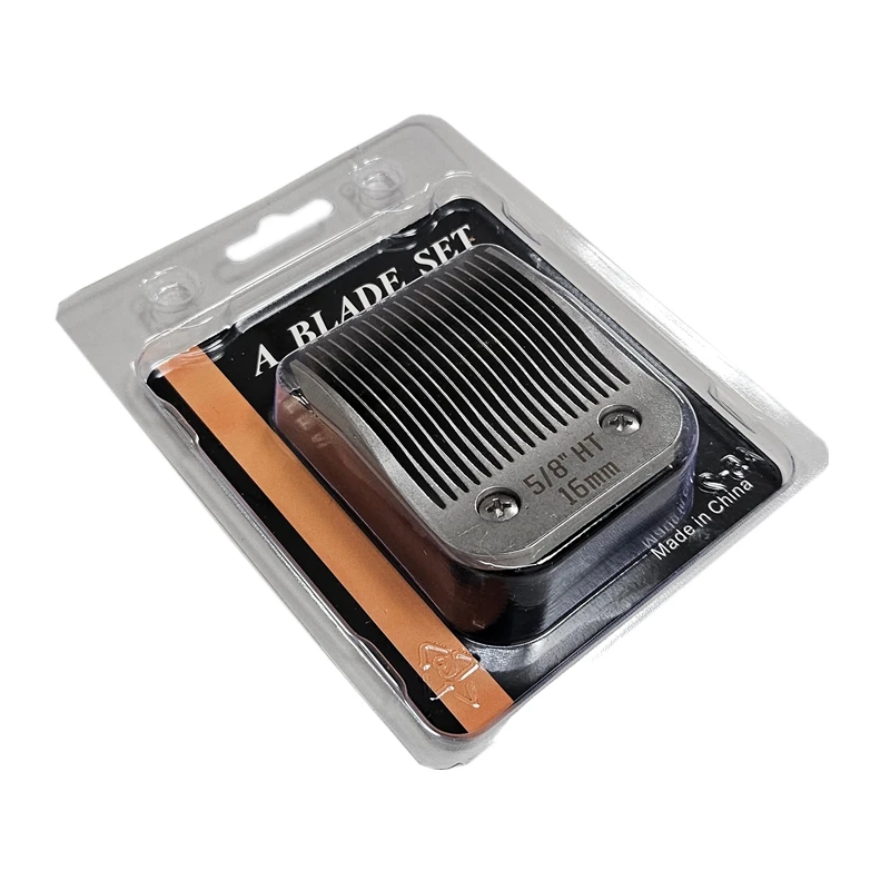 Съемное керамическое лезвие для домашних животных 5/8 дюйма HT, совместимое с большинством машин для стрижки собак и кошек Andis, Oster A5, Wahl KM Series, размер: 3/4 дюйма, 16 мм