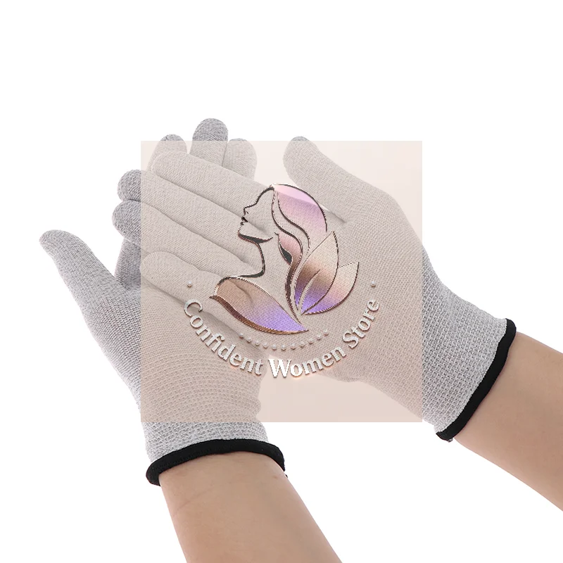 Gloves Conductive Silver Fiber Electrode Therapy Gloves Electrotherapy Unit For Phycical Therapy