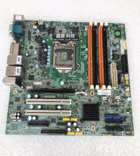 

100% Test Working AIMB-581 REV.A1 industrial computer motherboard dual network port multi-serial port AIMB-581QG2