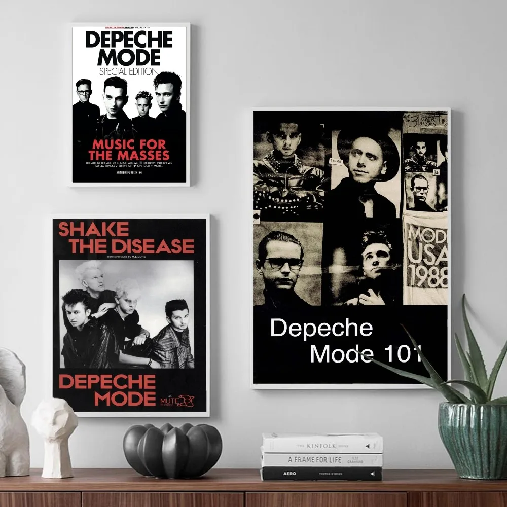 Depeche-Mode Singer Star Classic Movie Posters HD Quality Poster Wall Art Painting Study Nordic Home Decor